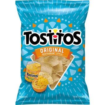 Tostitos, Tostitos Tortilla Chips Original Restaurant Style 12 Oz, barcode: 0028400517997, has 2 potentially harmful, 1 questionable, and
    0 added sugar ingredients.