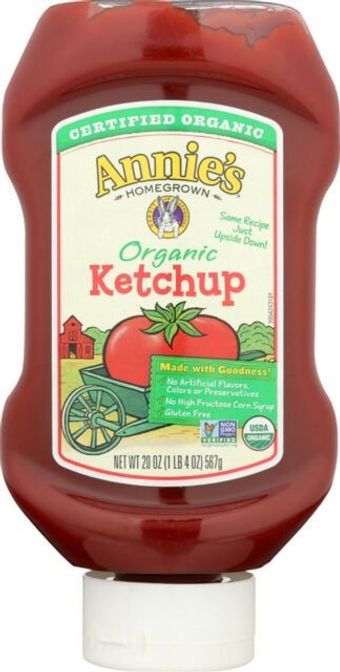 General Mills, Inc., ORGANIC KETCHUP, barcode: 0013562002580, has 0 potentially harmful, 0 questionable, and
    1 added sugar ingredients.