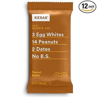 Rx Bar, RX Bar Peanut Butter Protein, barcode: 857777004201, has 0 potentially harmful, 1 questionable, and
    0 added sugar ingredients.