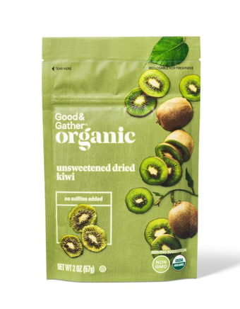 Target Stores, UNSWEETENED DRIED KIWI, UNSWEETENED, barcode: 0085239084786, has 0 potentially harmful, 0 questionable, and
    0 added sugar ingredients.