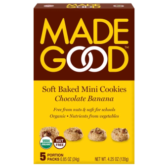 Inventive Products Laboratories, Inc., CHOCOLATE BANANA SOFT BAKED MINI COOKIES, CHOCOLATE BANANA, barcode: 0687456283166, has 2 potentially harmful, 3 questionable, and
    3 added sugar ingredients.