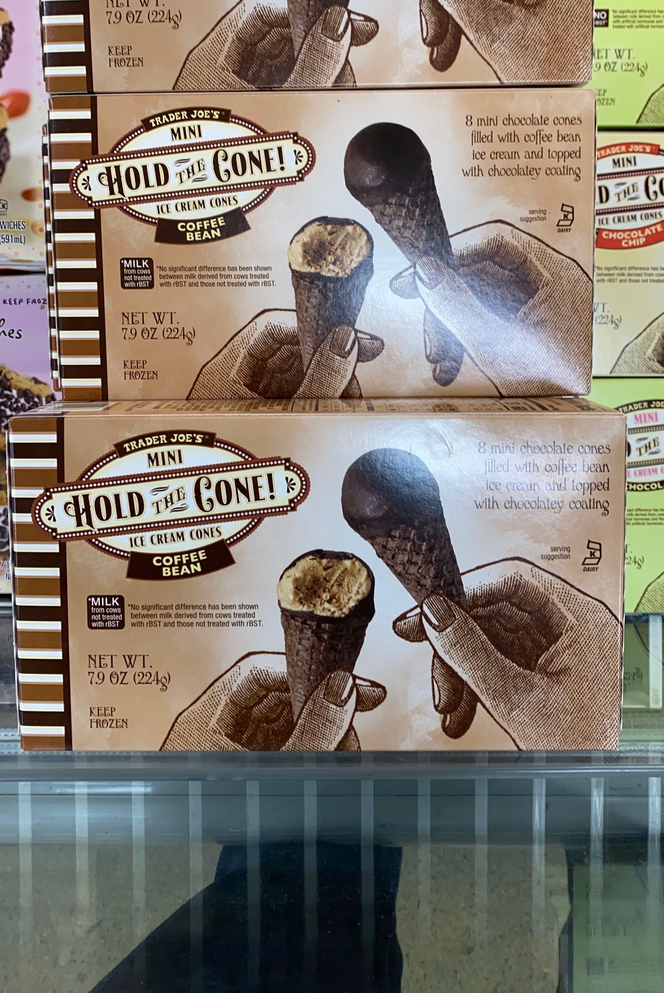 Mini Hold The Cone Ice Cream Cones Coffee Bean - null