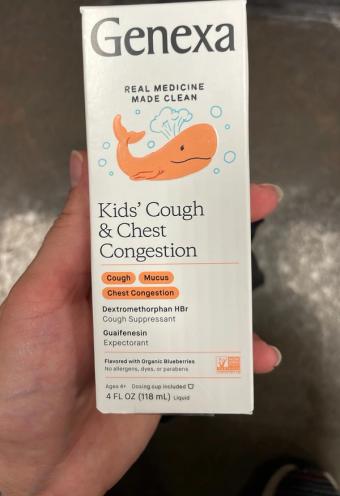 Genexa, Genexa Kids' Cough & Chest Congestion 4 Oz, barcode: 0850015736018, has 0 potentially harmful, 2 questionable, and
    1 added sugar ingredients.