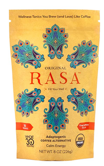 Rasa, RASA Original – Adaptogenic Mushroom Coffee Alternative, barcode: 860117001402, has 0 potentially harmful, 0 questionable, and
    0 added sugar ingredients.
