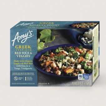 Amy's Kitchen Inc., GREEK INSPIRED RED RICE & VEGGIES, barcode: 0042272013326, has 0 potentially harmful, 1 questionable, and
    0 added sugar ingredients.