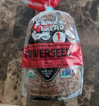 Dave's Killer Bread, Dave's Killer Bread Powerseed, Seeded Organic Bread, 1g Sugar Per Slice, 25 Oz Loaf, barcode: 0013764027282, has 0 potentially harmful, 0 questionable, and
    0 added sugar ingredients.