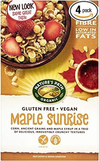 Nature's Path Foods, Inc., Nature's Path - Organic Cereal - Sunrise Crunchy Maple, barcode: 058449771531, has 0 potentially harmful, 0 questionable, and
    3 added sugar ingredients.