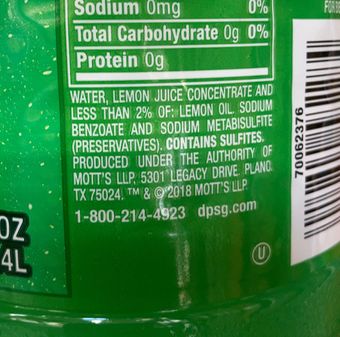 ReaLemon, ReaLemon 100% Juice 48 oz, barcode: 0014800582284, has 1 potentially harmful, 1 questionable, and
    0 added sugar ingredients.