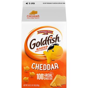 Pepperidge Farm Inc, CHEDDAR BAKED SNACK CRACKERS, barcode: 0014100085478, has 3 potentially harmful, 3 questionable, and
    1 added sugar ingredients.
