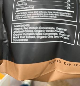 Truvani, Plant based protein chocolate, barcode: 0851856008012, has 0 potentially harmful, 0 questionable, and
    1 added sugar ingredients.