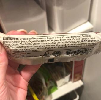 Universal Bakery, Paleo Bars, barcode: 0731216105080, has 0 potentially harmful, 0 questionable, and
    1 added sugar ingredients.