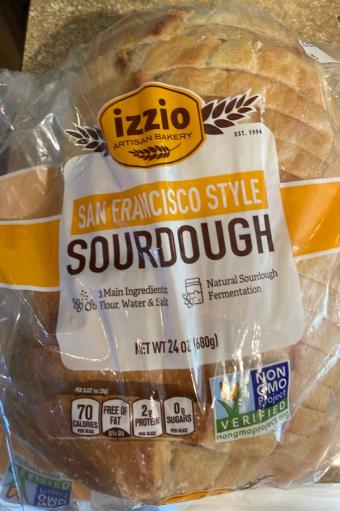 Izzio Artisan Bakery Llc, SAN FRANCISCO STYLE SOURDOUGH BREAD, SAN FRANCISCO STYLE SOURDOUGH, barcode: 0657082060400, has 0 potentially harmful, 0 questionable, and
0 added sugar ingredients.
