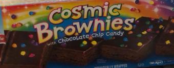 Mckee Foods Corporation, COSMIC BROWNIES WITH CHOCOLATE CHIP CANDY, barcode: 0024300041068, has 13 potentially harmful, 9 questionable, and
    4 added sugar ingredients.