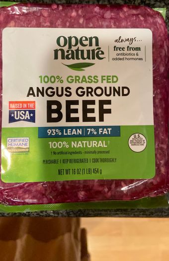 Foodcomm International, GRASS FED ANGUS GROUND BEEF, barcode: 0647086124109, has 0 potentially harmful, 0 questionable, and
    0 added sugar ingredients.
