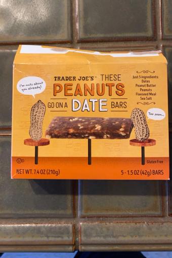 Trader Joe's, These Peanuts go on a Date Bars, barcode: 0000000614009, has 0 potentially harmful, 0 questionable, and
    0 added sugar ingredients.