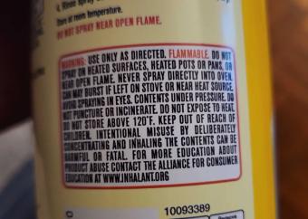 PAM, The Original No-Stick Cooking Spray, barcode: 0064144030941, has 1 potentially harmful, 2 questionable, and
0 added sugar ingredients.
