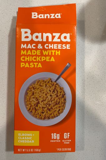 Banza Llc, CHICKPEA PASTA MAC AND CHEESE, barcode: 0857183005137, has 1 potentially harmful, 5 questionable, and
    0 added sugar ingredients.