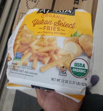 Lamb Weston Sales, Inc. , YUKON SELECT FRIES WITH A TOUCH OF SEA SALT, barcode: 0834183007026, has 2 potentially harmful, 2 questionable, and
    0 added sugar ingredients.