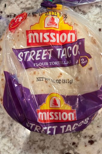 Mission Foods Inc , STREET TACOS FLOUR TORTILLAS, barcode: 0073731071519, has 1 potentially harmful, 3 questionable, and
    1 added sugar ingredients.