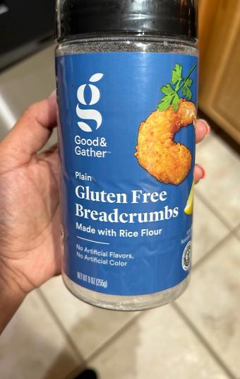 Target Stores, PLAIN GLUTEN FREE BREADCRUMBS, PLAIN, barcode: 0085239078204, has 0 potentially harmful, 1 questionable, and
    1 added sugar ingredients.