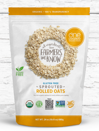 One Degree Organics, Organic Sprouted Rolled Oats, barcode: 0675625371189, has 0 potentially harmful, 0 questionable, and
    0 added sugar ingredients.