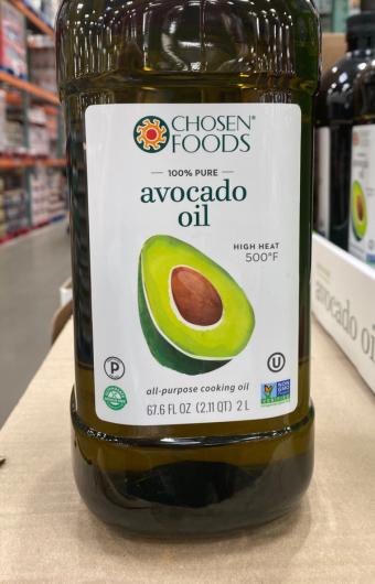Chosen Foods, Avocado oil, barcode: 0815074022298, has 0 potentially harmful, 0 questionable, and
    0 added sugar ingredients.