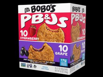 Bobo's, PB&J Oat Snack Variety Pack, barcode: 0829262004782, has 1 potentially harmful, 3 questionable, and
    2 added sugar ingredients.