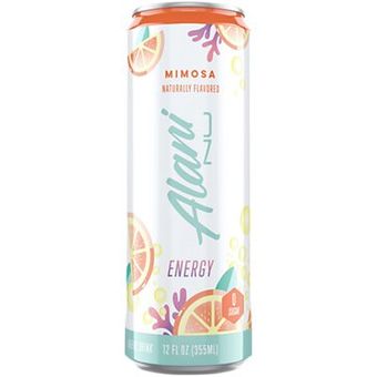 Alani Nu, Alani Nu Mimosa Energy Drink 12 Oz, barcode: 0850645008363, has 2 potentially harmful, 3 questionable, and
    0 added sugar ingredients.