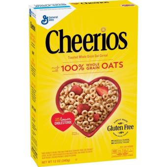 General Mills , Cheerios , barcode: 016000487727, has 0 potentially harmful, 2 questionable, and
    1 added sugar ingredients.