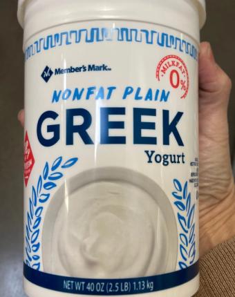 Sam's Club West, PLAIN NONFAT GREEK YOGURT, PLAIN, barcode: 0193968024680, has 0 potentially harmful, 0 questionable, and
    0 added sugar ingredients.