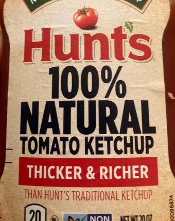 Conagra Brands, Inc., TOMATO KETCHUP, TOMATO, barcode: 0027000002667, has 0 potentially harmful, 1 questionable, and
1 added sugar ingredients.
