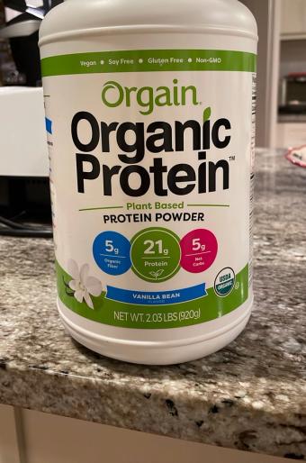 Orgain, Inc., VANILLA BEAN FLAVOR PLANT BASED PROTEIN POWDER, VANILLA BEAN, barcode: 0851770003254, has 0 potentially harmful, 6 questionable, and
    0 added sugar ingredients.