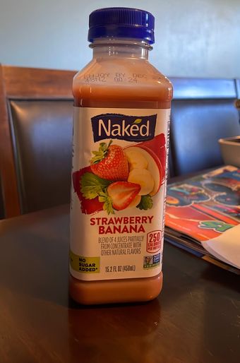 Naked, 100% Juice Smoothie, barcode: 0082592194152, has 0 potentially harmful, 1 questionable, and
    0 added sugar ingredients.