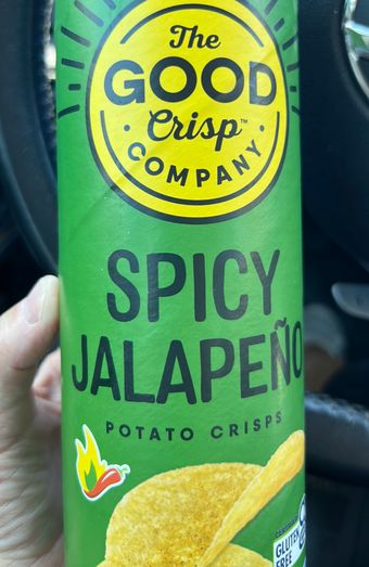 The Good Crisp Company, Good Crisp Spicy Jalapeno, barcode: 0851562007507, has 0 potentially harmful, 2 questionable, and
    1 added sugar ingredients.