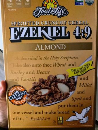 Food For Life Baking Co Inc, ALMOND SPROUTED CRUNCHY CEREAL, ALMOND, barcode: 0073472002582, has 0 potentially harmful, 0 questionable, and
0 added sugar ingredients.