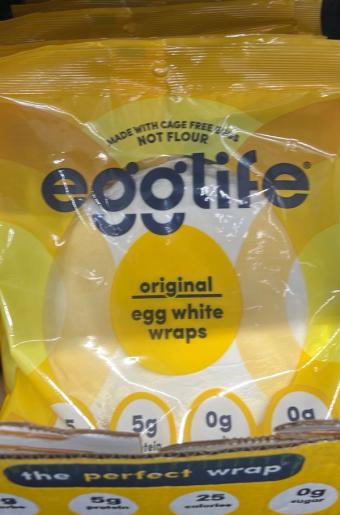 Egglife, Wraps 6 ea, barcode: 0810023540007, has 0 potentially harmful, 2 questionable, and
    0 added sugar ingredients.