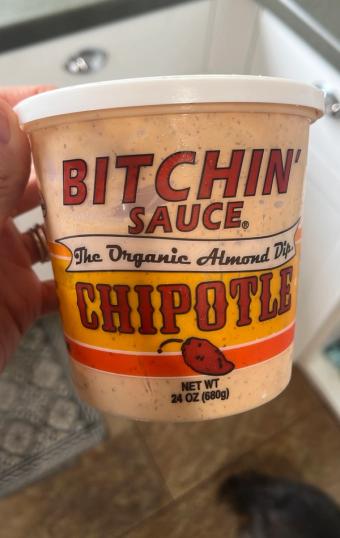 Bitchin' Sauce, Bitchin Sauce Chipotle, barcode: 0858195003418, has 0 potentially harmful, 1 questionable, and
    0 added sugar ingredients.
