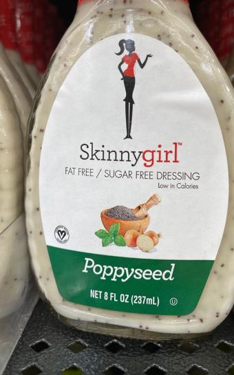 Maple Grove Farms Of Vermont Inc., POPPYSEED FAT FREE/SUGAR FREE DRESSING, POPPYSEED, barcode: 0074683005928, has 5 potentially harmful, 2 questionable, and
    0 added sugar ingredients.