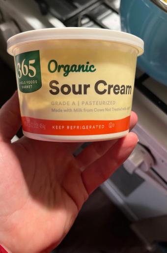 Whole Foods Market, Inc., SOUR CREAM, barcode: 0099482436506, has 0 potentially harmful, 0 questionable, and
    0 added sugar ingredients.