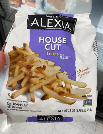Lamb Weston Sales, Inc. , HOUSE CUT FRIES WITH SEA SALT, barcode: 0834183000997, has 2 potentially harmful, 1 questionable, and
    0 added sugar ingredients.