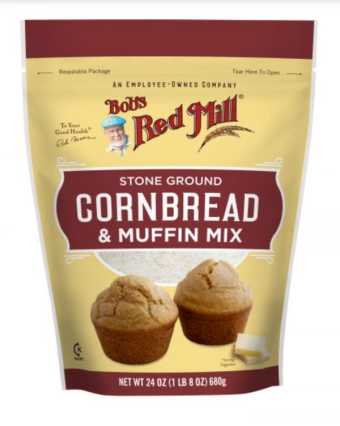 Bob's Red Mill, Bob's Red Mill Cornbread Muffin Mix, barcode: 0003997811222, has 0 potentially harmful, 1 questionable, and
    1 added sugar ingredients.
