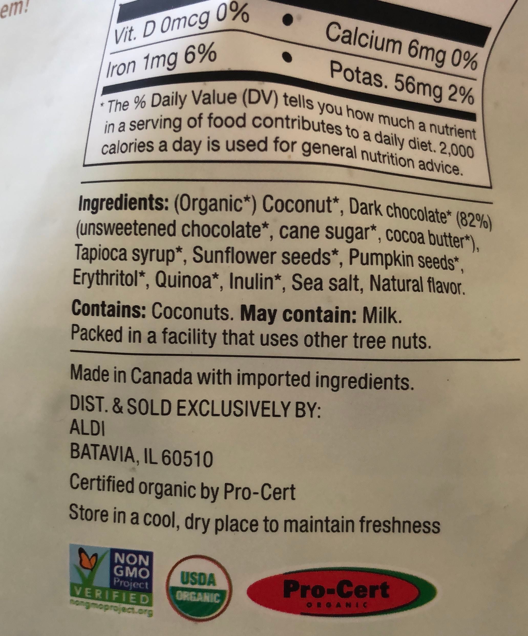 Keto coconut clusters - Trash Panda App