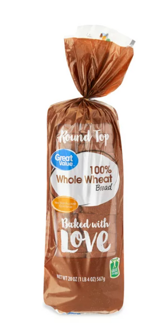 Wal-mart Stores, Inc., Great Value Whole Wheat Bread, barcode: 0078742248172, has 2 potentially harmful, 5 questionable, and
    2 added sugar ingredients.