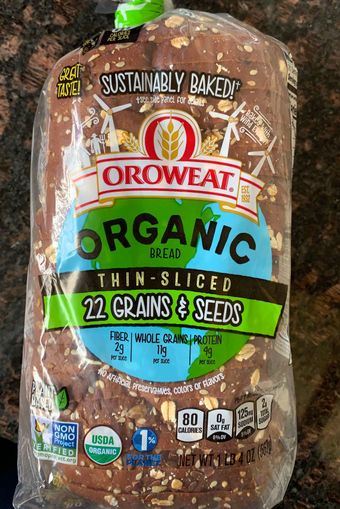 Bimbo Bakeries Usa, Inc., 22 GRAINS & SEEDS THIN-SLICED BREAD, 22 GRAINS & SEEDS, barcode: 0073410955666, has 1 potentially harmful, 2 questionable, and
    3 added sugar ingredients.