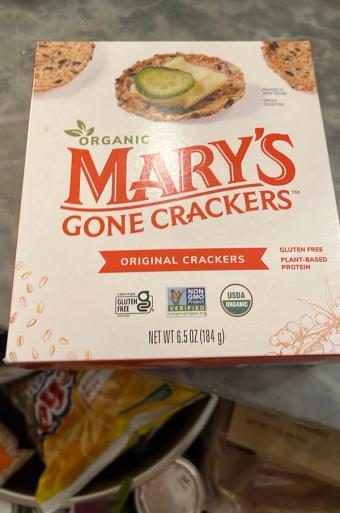 Mary's Gone Crackers, ORGANIC ORIGINAL CRACKERS, barcode: 0897580000106, has 0 potentially harmful, 0 questionable, and
    0 added sugar ingredients.
