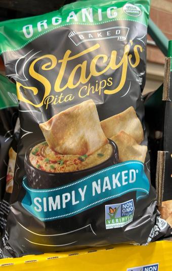 Stacy's, Stacys Simply Naked Baked Organic Pita Chips 28 oz, barcode: 0028400247245, has 0 potentially harmful, 2 questionable, and
    1 added sugar ingredients.