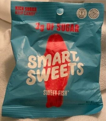 Smart Sweets, SMART SWEETS BERRY SWEET FISH CANDY, barcode: 0669809222206, has 0 potentially harmful, 5 questionable, and
    0 added sugar ingredients.