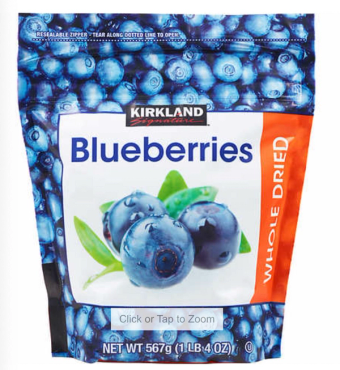 Kirkland, Kirkland Blueberries, barcode: 0096619968312, has 0 potentially harmful, 1 questionable, and
    1 added sugar ingredients.