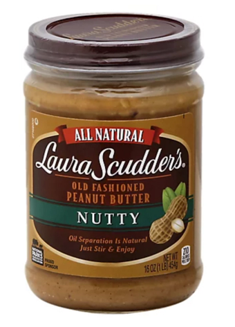 Laura Scudder's, Nutty Peanut Butter, barcode: 0051500244784, has 0 potentially harmful, 0 questionable, and
    0 added sugar ingredients.