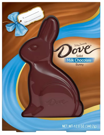 Mars Chocolate North America Llc, MILK CHOCOLATE SILKY SMOOTH SOLID BUNNY, MILK CHOCOLATE, barcode: 0040000505662, has 1 potentially harmful, 2 questionable, and
    1 added sugar ingredients.